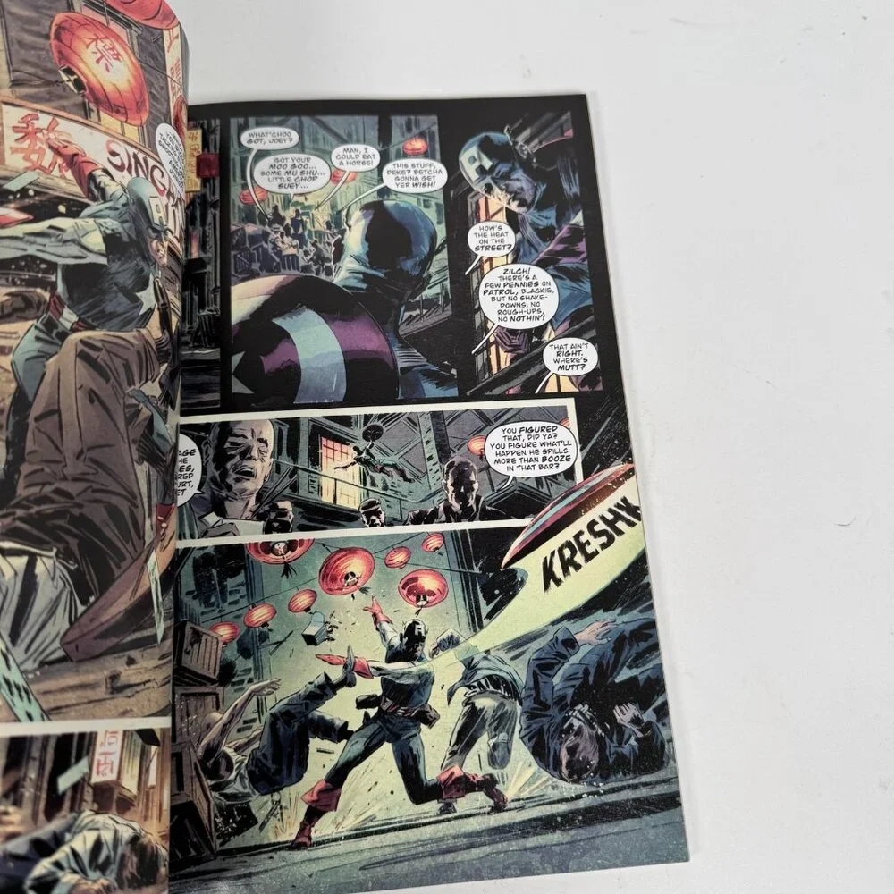 Marvel Captain America Patriot Trade Paperback Comic‎ Book 2011 First Printing